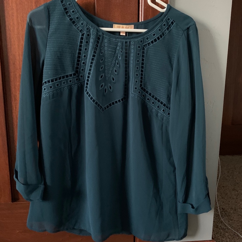 Watkins Embroidered Blouse